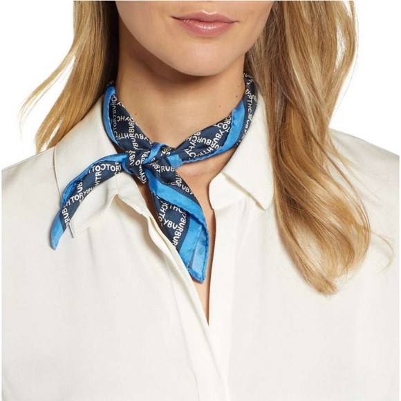 Tory Burch Accessories - 🎉 HP 2/3 🎉 Tory Burch Silk Neckerchief